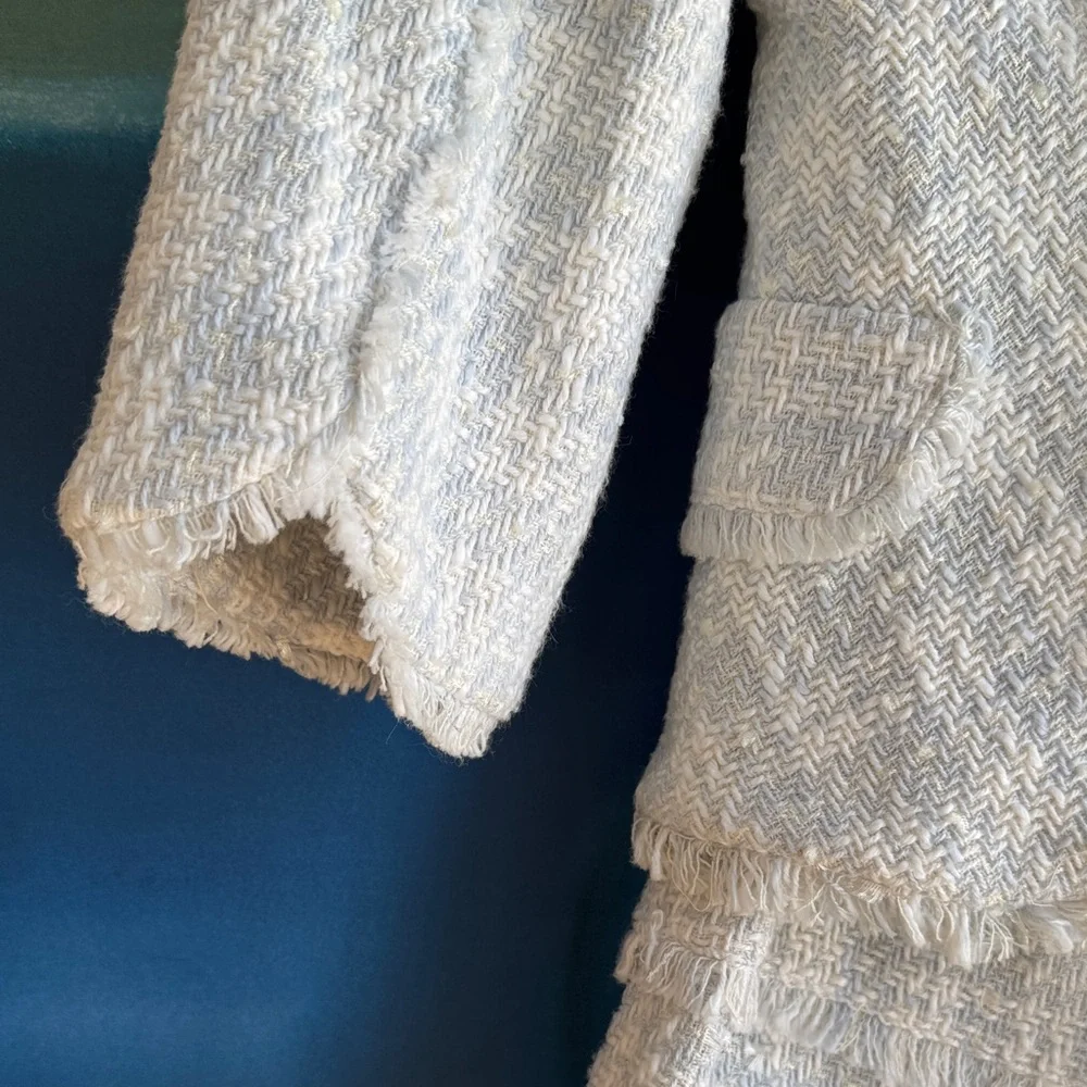 Kay Unger Tweed Blazer and Skirt Set - Picture 4 of 16